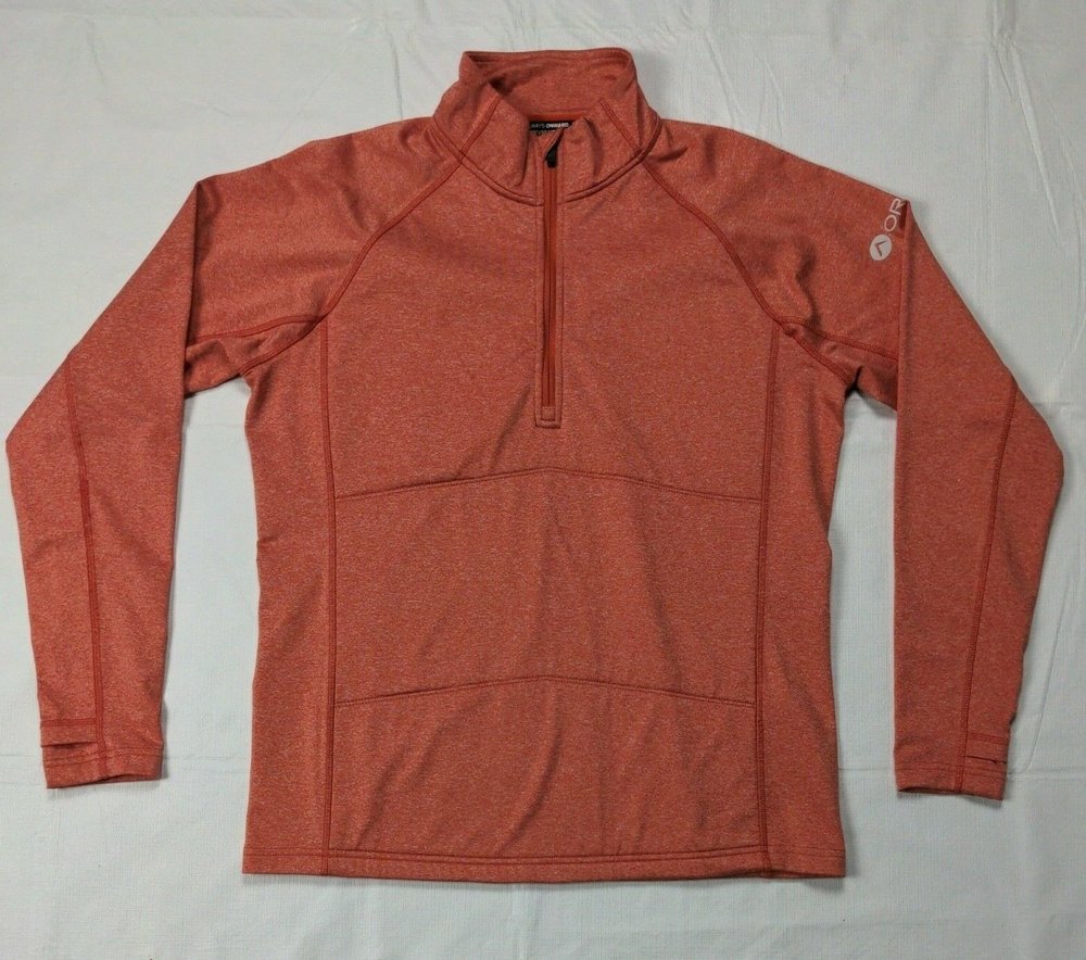 Oros Pullover Mens Medium Solarcore Insulated  1/4  Long Sleeve Outdoor Hiking